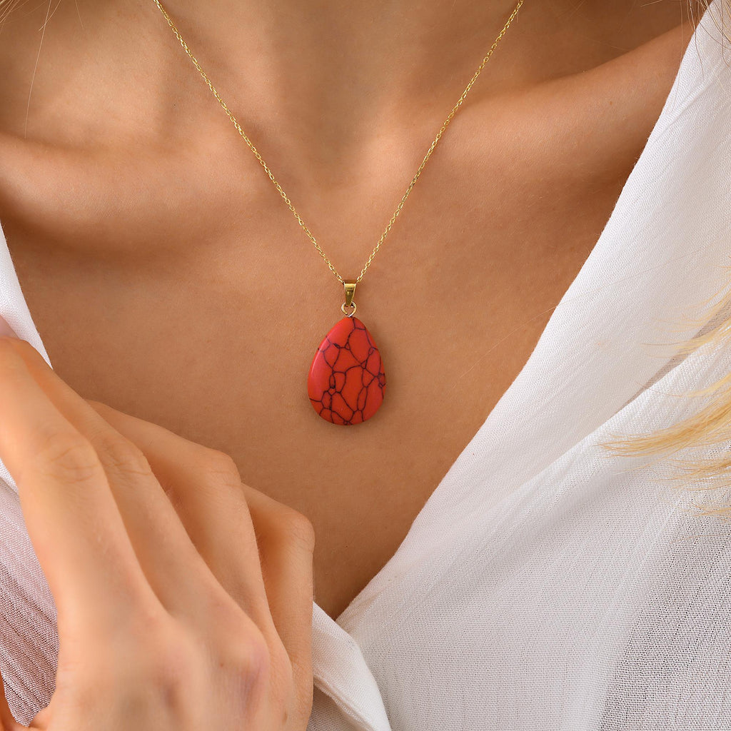 Beaded Sardonyx Necklace, 14K Real Gold Agate Necklace, AAA+ Natural Agate Pendant, 14K Gold Natural Sardonyx Pendant, Christmas Gift