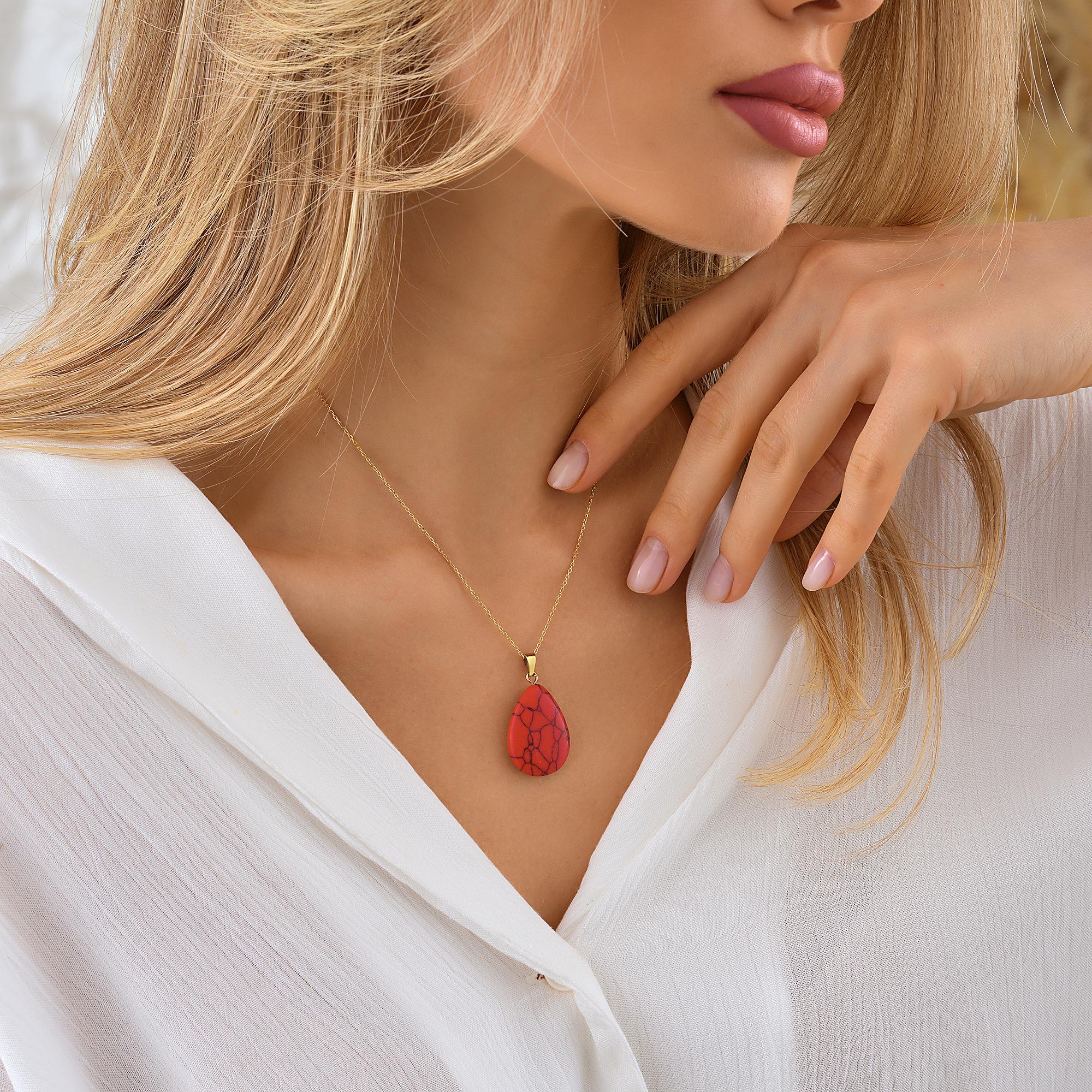 Beaded Sardonyx Necklace, 14K Real Gold Agate Necklace, AAA+ Natural Agate Pendant, 14K Gold Natural Sardonyx Pendant, Christmas Gift